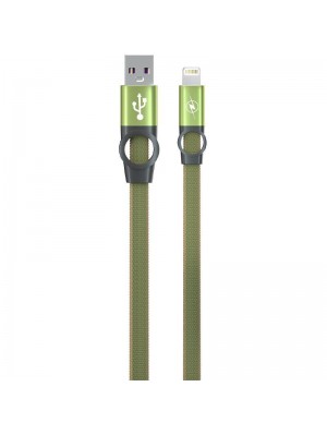 Кабель USB для зарядки Gelius Pro Flexible 2 GP-UC07i Lightning Pine Green