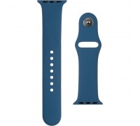 Силіконовий ремінець для Apple Watch 38mm Horizont Blue (39)