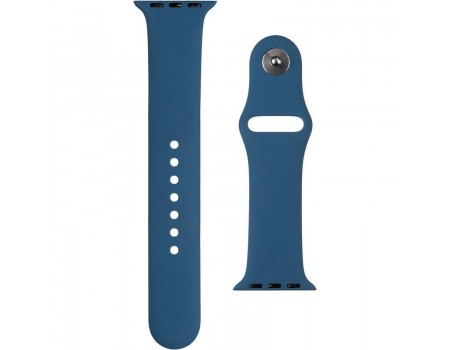 Силіконовий ремінець для Apple Watch 42mm Horizont Blue (39)