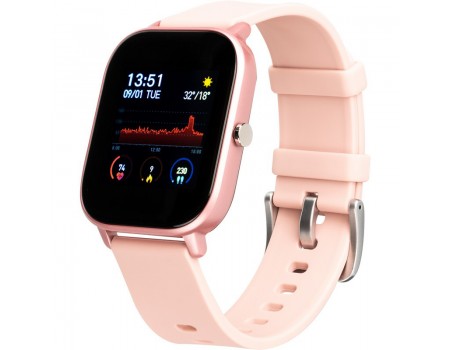 Смарт часы Gelius Pro (AMAZWATCH GT 2021) (IPX7) Pink