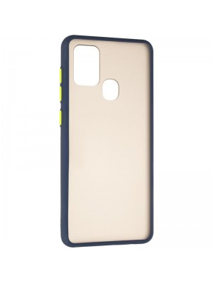 Чехол накладка Gelius Bumper Mat Case для Samsung A217 (A21s) Blue