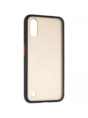 Чехол накладка Gelius Bumper Mat Case для Samsung A015 (A01) Black