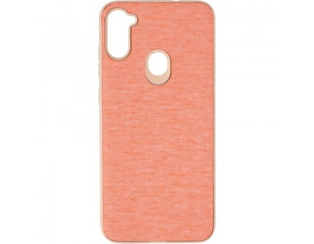 Чехол Gelius Canvas Case для Samsung A115 (A11) Pink