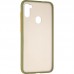 Чехол накладка Gelius Bumper Mat Case для Samsung A115 (A11) Green