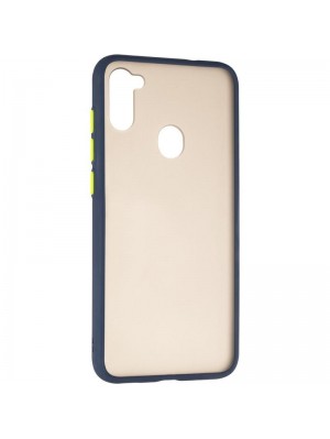 Чехол накладка Gelius Bumper Mat Case для Samsung A115 (A11) Blue