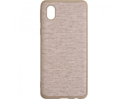 Чехол Gelius Canvas Case для Samsung A013 (A01 Core) Beige