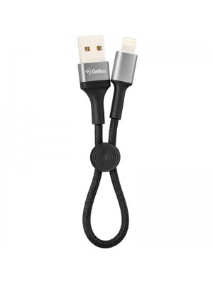 Кабель USB для зарядки Gelius Pro Short GP-UC107 Lightning (0.2m) Black