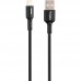 Кабель USB для зарядки Gelius Pro Lumin Lamp GP-UC100 Lightning Black (3A)
