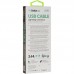 Кабель USB для зарядки Gelius Pro Spring GP-UC101 Type-C Black (2.4A)