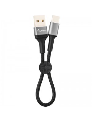 Кабель USB для зарядки Gelius Pro Short GP-UC107 Type-C (0.2m) Black