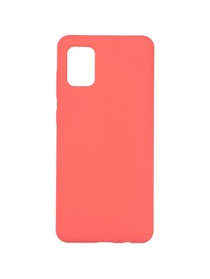 Чехол накладка Original 99% Soft Matte Case для Samsung A315 (A31) Rose Red