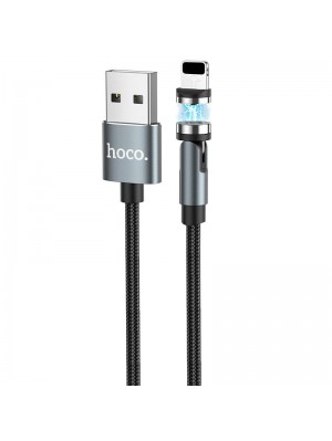 Кабель USB для зарядки Hoco U94 Universal Rotating Lightning Black 1.2m