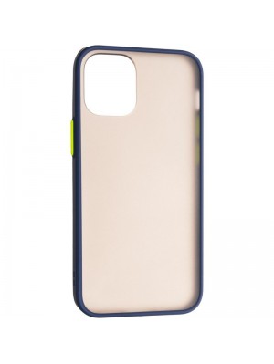 Чехол накладка Gelius Bumper Mat Case для iPhone 12 Mini Blue