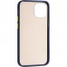 Чехол накладка Gelius Bumper Mat Case для iPhone 12 Mini Blue