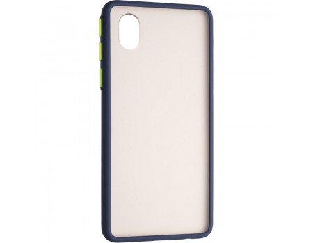 Чехол накладка Gelius Bumper Mat Case для Samsung A013 (A01 Core) Blue