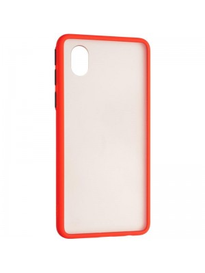 Чехол накладка Gelius Bumper Mat Case для Samsung A013 (A01 Core) Red