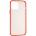 Чехол накладка Gelius Bumper Mat Case для iPhone 12 Pro Max Red