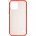 Чехол накладка Gelius Bumper Mat Case для iPhone 12 Pro Max Red