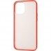 Чехол накладка Gelius Bumper Mat Case для iPhone 12 Pro Max Red