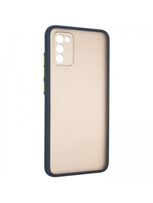 Чехол накладка Gelius Bumper Mat Case для Samsung A025 (A02s) Blue