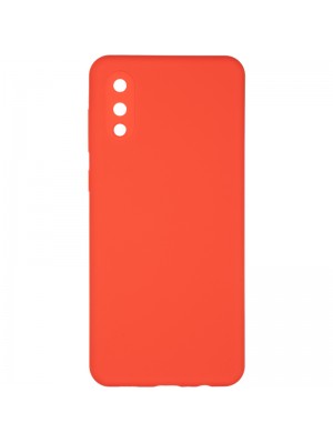 Чехол накладка Original 99% Soft Matte Case для Samsung A022 (A02) Red