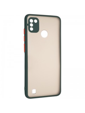 Чехол накладка Gelius Bumper Mat Case для Tecno Pop 4 Pro Green