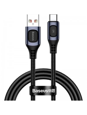 Кабель USB для зарядки Baseus Flash Multiple Fast Charge Protocols Type-C (CATSS-A0G) Grey 1m