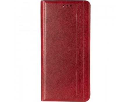 Чехол книжка Leather Gelius New для Nokia 2.4 Red