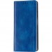 Чехол книжка Leather Gelius New для Xiaomi Redmi Note 9T Blue