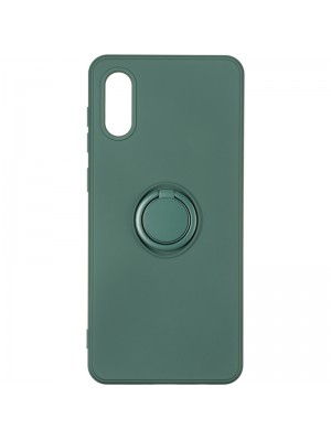 Чехол Gelius Ring Holder Case для Samsung A022 (A02) Dark Green