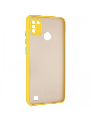 Чехол накладка Gelius Bumper Mat Case для Tecno Pop 4 Pro Yellow