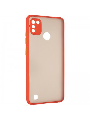 Чехол накладка Gelius Bumper Mat Case для Tecno Pop 4 Pro Red