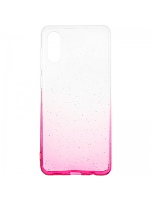 Чехол Remax Glossy Shine Case для Samsung A022 (A02) Pink/White