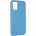 Чехол накладка Original 99% Soft Matte Case для Samsung A025 (A02s) Blue