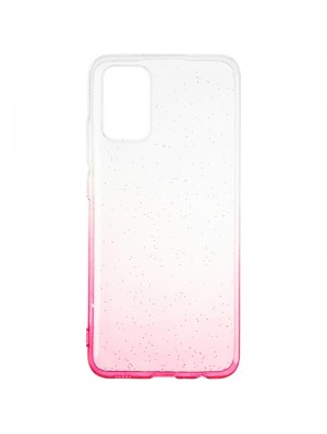 Чехол Remax Glossy Shine Case для Samsung A025 (A02s) Pink/White