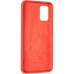 Чехол накладка Original 99% Soft Matte Case для Samsung A025 (A02s) Red