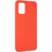 Чехол накладка Original 99% Soft Matte Case для Samsung A025 (A02s) Red