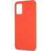 Чехол накладка Original 99% Soft Matte Case для Samsung A025 (A02s) Red