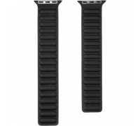 Шкіряний ремінець для Apple Watch 38/40mm (L size) Black