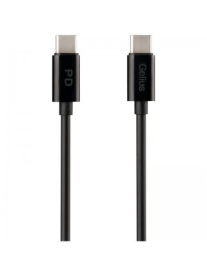 Кабель USB для зарядки Gelius Contact GP-UC112 60W Type-C/Type-C Black (2m)