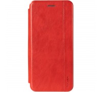 Чехол книжка Leather Gelius для Nokia 2.4 Red