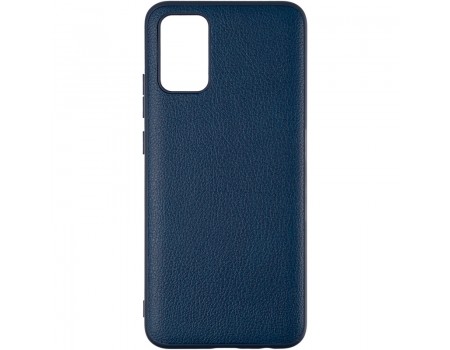 Чехол кожаный Leather Case для Samsung A025 (A02s) Dark Blue