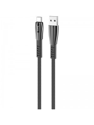 Кабель USB для зарядки Hoco U70 Splendor Type-C Dark Grey 1.2m