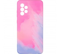 Watercolor Case для Samsung A725 (A72) Pink