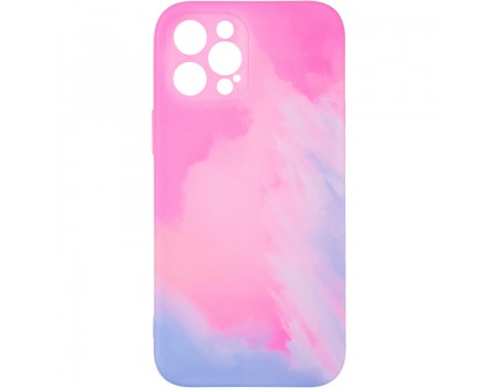 Watercolor Case для iPhone 12 Pro Max Pink