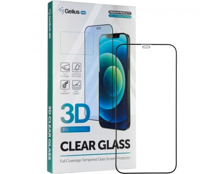 Захисна скло Gelius Pro 3D для iPhone 12 Pro Max Black