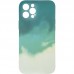 Watercolor Case для iPhone 12 Pro Max Green
