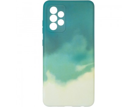 Watercolor Case для Samsung A725 (A72) Green