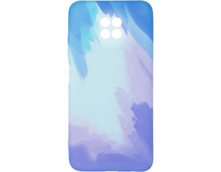 Watercolor Case для Xiaomi Redmi Note 9t Blue