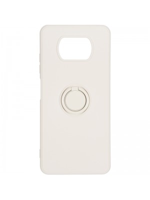 Чехол Gelius Ring Holder Case для Xiaomi Poco X3 Pro Ivory White